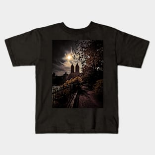 Central Park Sunset Manhattan New York City Kids T-Shirt